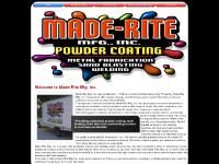 Welcome to Made-Rite Mfg. Inc. Welcome to Made-Rite Mfg. Inc.