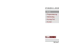 MAD M!NDWORX . Michael Schmortte :: Programmierung :: Hosting