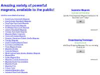 Powerful Magnets, Wholesale to the public! Powerful Magnets, Wholesale to the public!