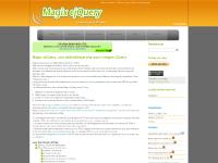 Magix cjQuery, une bibliothèque php pour intégrer jQuery