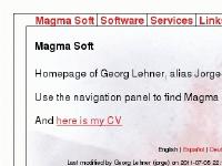 magma.com.ni Magma Soft, Software, Services