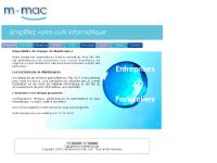 M. Mac / Spécialiste Mac : contrat d'assistance informatique - Réparation - Infogérance - Dépannage M. Mac / Spécialiste Mac : contrat d'assistance informatique - Réparation - Infogérance - Dépannage
