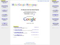 make google my homepage