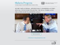 Malaria Progress | Office of the UN Secretary-General's Special Envoy for Malaria Malaria Progress | Office of the UN Secretary-General's Special Envoy for Malaria