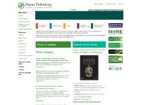 maney.co.uk Journal publishing, Book publishing, Society publishing maney.co.uk Journal publishing, Book publishing, Society publishing