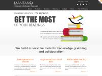 mantano.com Mantano – E-Reading applications, Products, Mantano Reading Platform mantano.com Mantano – E-Reading applications, Products, Mantano Reading Platform