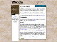 maradns.org Download, Changelog, Documentation maradns.org Download, Changelog, Documentation
