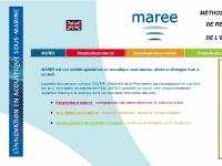 MAREE est une société spécialisée en acoustique sous marine et géophysique marine MAREE est une société spécialisée en acoustique sous marine et géophysique marine