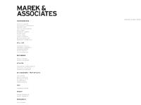 marekandassociates.com Miles Aldridge, Francesco Carrozzini, Walter Chin