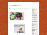 Marias hemmapyssel - Marias hemmapyssel -