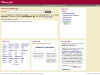markmail.org Why?, recent emails, Give feedback markmail.org Why?, recent emails, Give feedback