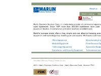Marlin Business Services, Marlin Leasing, and Marlin Business Bank Provide Equipment Financing to Small Businesses. Marlin Business Services, Marlin Leasing, and Marlin Business Bank Provide Equipment Financing to Small Businesses.