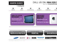 Martin Dawes | TV Rental, Plasma TV Rental, LCD TV Rental, Washing Machine Rental, Domestic Appliance Rental, TV Repairs