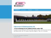 statistik för maskingrafiska - Maskingrafiska AB