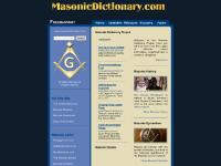 liten masonicdictionary.com skärmbild