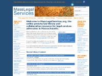 masslegalservices.org Calendar, Blogs, Practice Areas Library