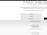 Matchbox London Matchbox London