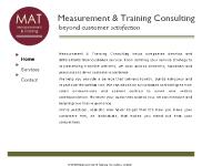 matconsulting.co.uk MAT,mystery shopping,customer insight matconsulting.co.uk MAT,mystery shopping,customer insight