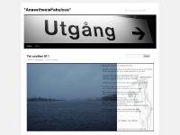 *AnaesthesiaFabulous* | Ma Te's personal space, since 2006 *AnaesthesiaFabulous* | Ma Te's personal space, since 2006