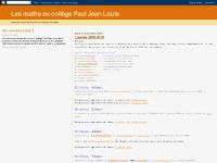 mathspjl.blogspot.com Jennifer FABER, Abdelkader BENBRAHIM, Didier BOSIO