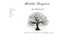 Matilda Bengtsson - Första sida Matilda Bengtsson - Första sida