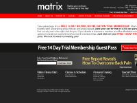 Matrix Fitness Club & Personal Training Center Matrix Fitness Club & Personal Training Center