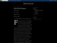 Matts Blog Matts Blog
