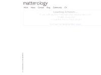matterology - matterology matterology - matterology