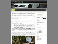 Matt Hensley’s Blog Matt Hensley’s Blog