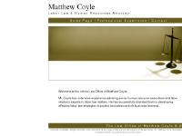 Matthew Coyle - Attorney at Law Matthew Coyle - Attorney at Law