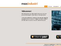 liten maxindustri.se skärmbild liten maxindustri.se skärmbild