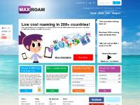 Maxroam - Low Cost International Roaming for Mobiles and Cell Phones