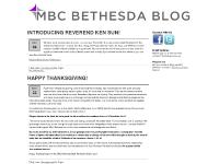 MBC Bethesda Blog