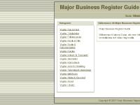 statistik för mbrg - Major Business Register Guide statistik för mbrg - Major Business Register Guide