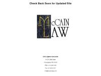 McCain Law Home McCain Law Home