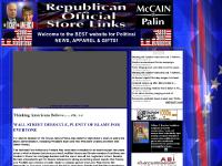 Bumper Stickers Pins Apparel T Shirts politics news blogs - McCain Palin Bumper Stickers Pins Apparel T Shirts politics news blogs - McCain Palin