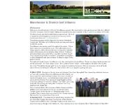 Manchester & District Golf Alliance - Home Page
