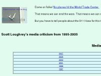 media-criticism.com Scott Loughrey media criticism Baltimore Sun Washington Post Baltimore City Paper Drudge Report ABC CBS NBC talk chat