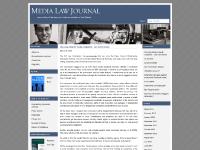 Media Law Journal