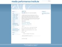 Media Performance Institute » ABOUT US Media Performance Institute » ABOUT US
