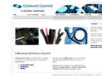 Välkommen till Gislaved Gummi Välkommen till Gislaved Gummi