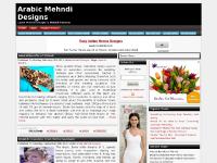 Arabic Mehndi Designs - Latest Mehndi Designs Mehndi Patterns