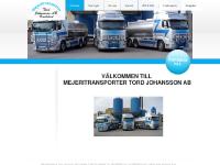 Mejeritransport Tord Johansson AB - Distrubition av mjölk, Intransport av mjölk, Mellantransporter m.m.