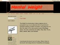 MENTAL WEIGHT MENTAL WEIGHT