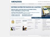 8 December 2011 Catalogue Now Online | Menzies Art Brands 8 December 2011 Catalogue Now Online | Menzies Art Brands