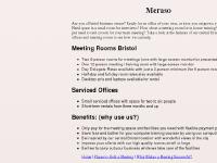 meraso.co.uk meeting rooms in bristol, office space Bristol, offices to let Bristol