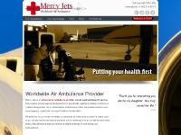 mercyjets.com air ambulance, air ambulance services, international air ambulance