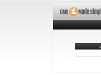 CMS Made Simple Install/Upgrade CMS Made Simple Install/Upgrade