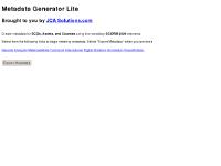  Metametadata, Technical, Educational, Rights