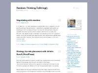 Ahmet Gyger's web log Ahmet Gyger's web log